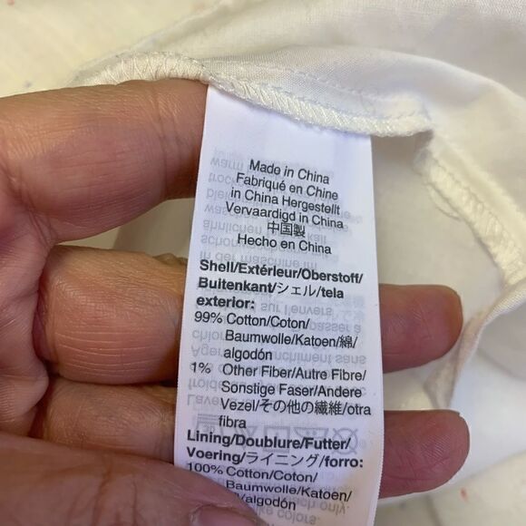 Madewell NWT Rainbow Smocked Trapeze Dress S - Picture 10 of 10